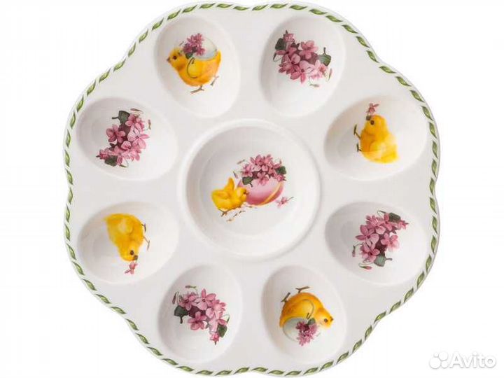 Блюдо для 8 яиц lefard 