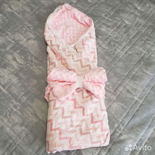 Конверт одеяло на выписку лето