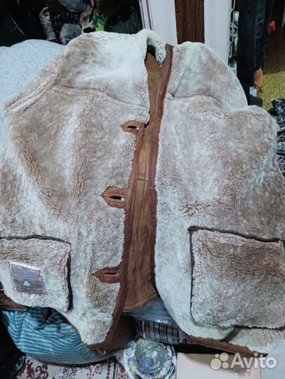 Ползунки меховые летные;полушубок крытый