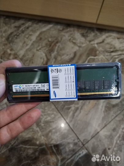 Оперативная память Samsung ddr4 16gb
