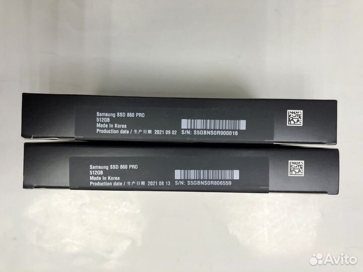 SSD Samsung 860 PRO 512GB - Новый