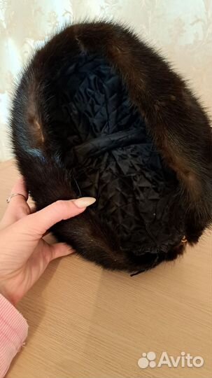Шапка норковая женская