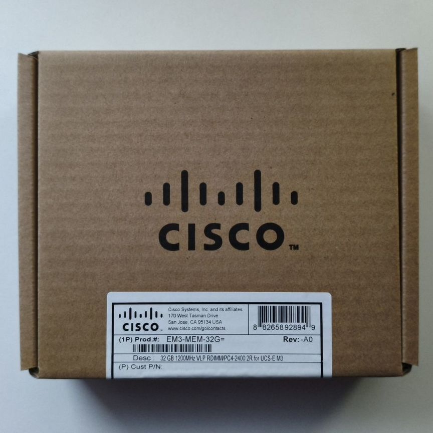 [EM3-MEM-32G] 32 2400 Ciscoдля Ucs E-Series M3