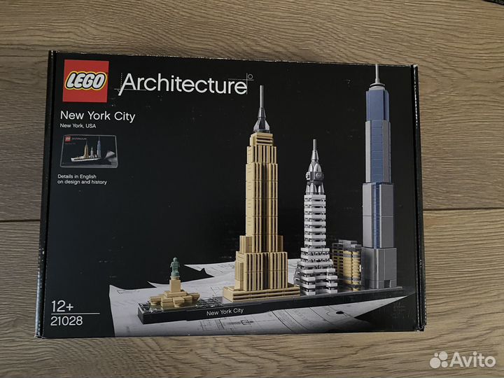 Lego Architecture 21028 Нью-Йорк
