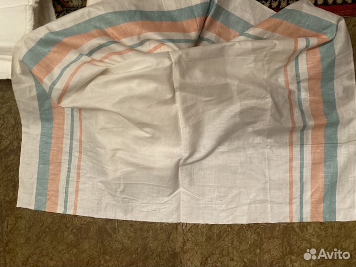 Отрезы тканей (х/б, лен, костюм.) новые (СССР)