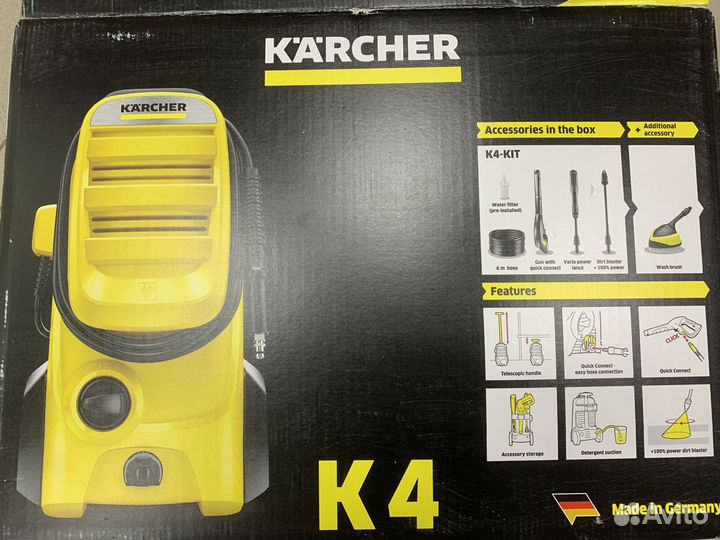 Мойка высокого давления Karcher K 4 Compact