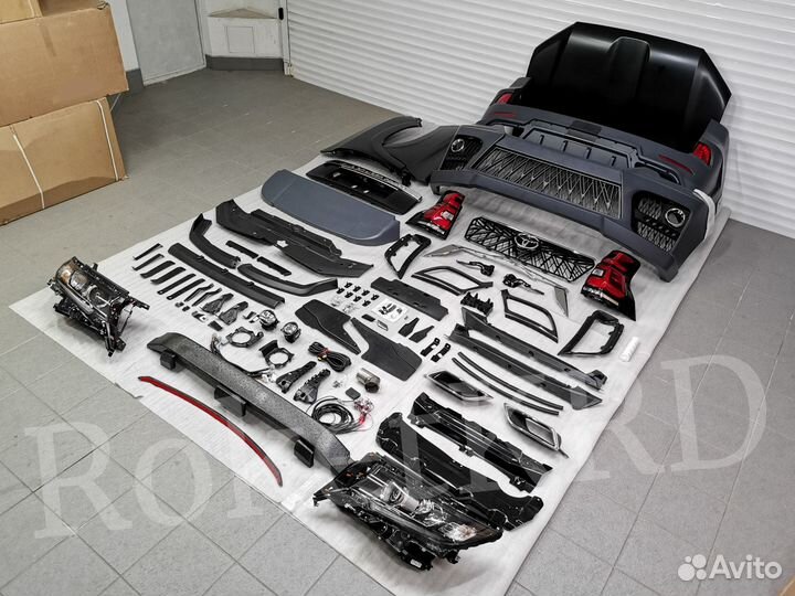 Рестайлинг TLC Prado 150 2018 г + Elford