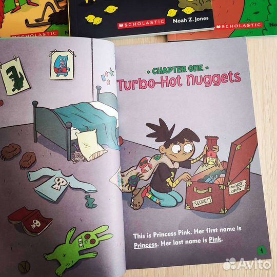 Книги на английском для детей Princess Pink