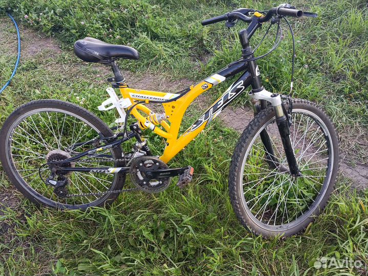 Горный велосипед stels двух подвес