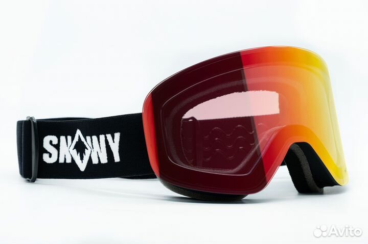 Маска фотохромная snowy aura black S1-S3