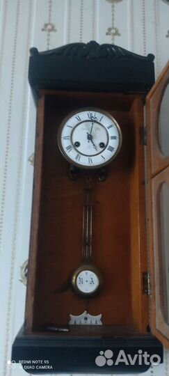 Старинные настенные часы le roi a paris