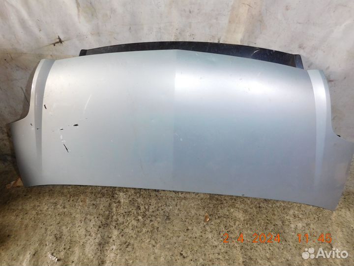 Капот рено мастер 2 серебро