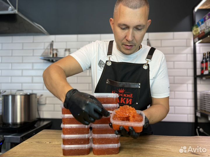 Красная икра Горбуши с Камчатки