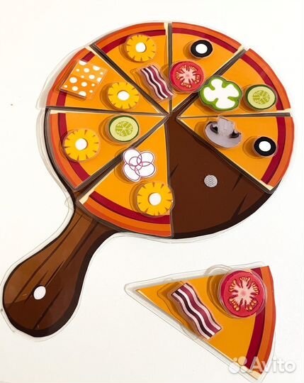 «Пицца» играют на липучке