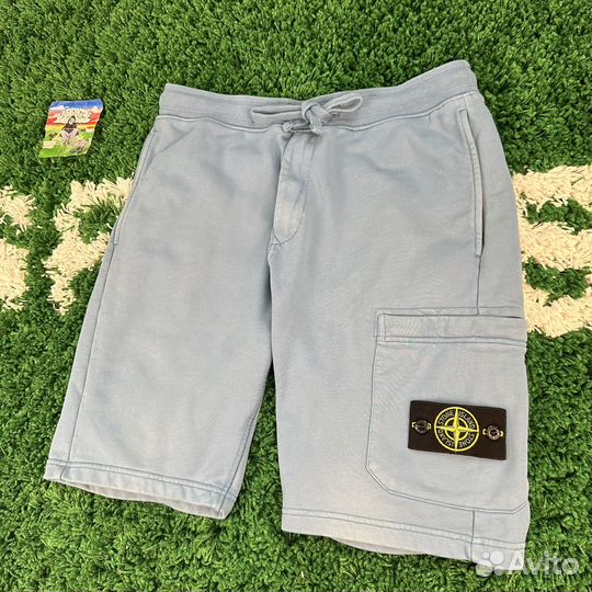 Шорты Stone Island Bermuda Cotton Shorts Blue