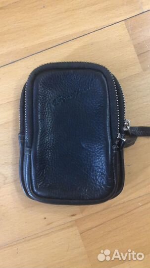 Поясная сумка из натуральной кожи