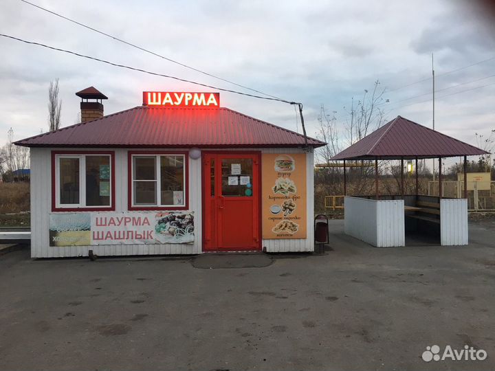 Павильон Шаурма, Торговый киоск с мангалом, 4х5