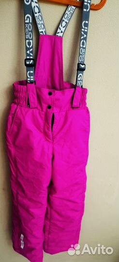 Болоневые штаны на девочку 158