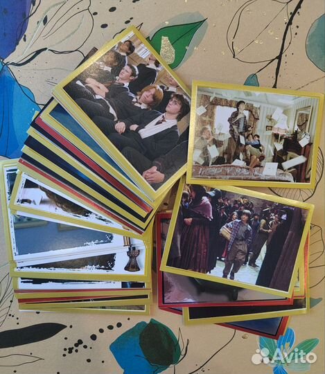 Наклейки panini Гарри Поттер красный альбом