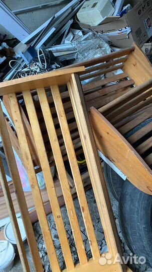 Короб деревянный, лоток деревянный