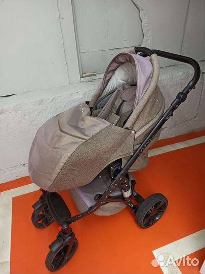 Коляска 2 в 1 Riko Bruno Natural бу