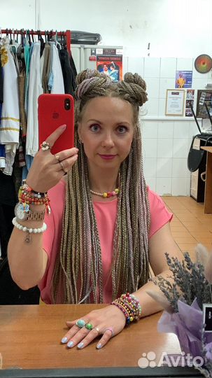 Плетение дредов