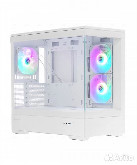 Zalman p30 (white) Игровой корпус для пк micro atx