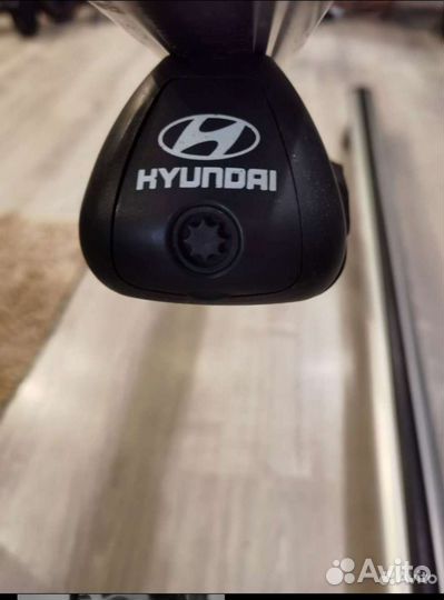 Багажник на рейлинги hyundai creta