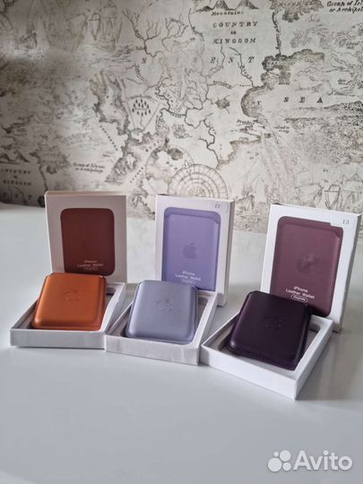 Кошелёк Apple MagSafe Leather Wallet