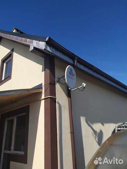 Установка спутниковых антенн 
