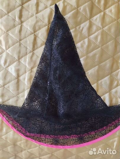 Костюм ведьмы на хеллоуин, б/у, размер:122 - 128