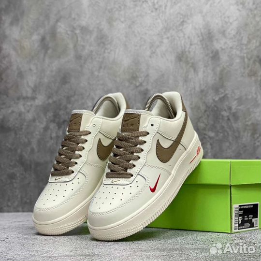 Кеды Nike Air force 1 натуральная кожа