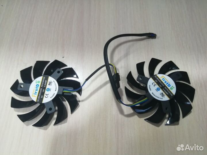 Комплект кулеров для видеокарт 73мм