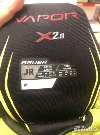 Хоккейные шорты bauer рост 140-146