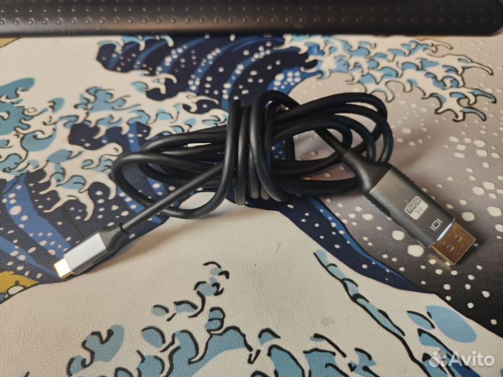 Кабель переходник с Type-C на DP / DisplayPort 4K