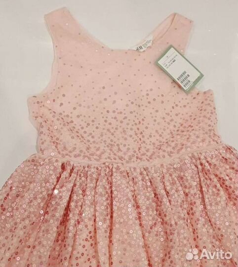 Платья для девочки H&M 104, 110-116,134-140