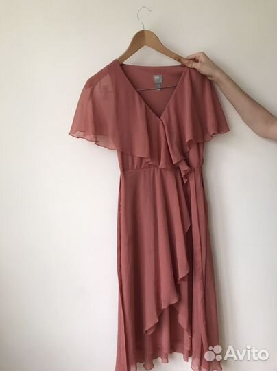 Платье вечернее миди 44