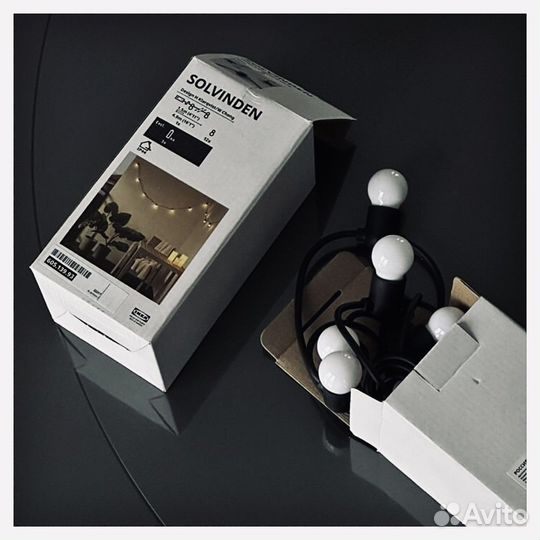 Гирлянда на батарейках для путешествий IKEA