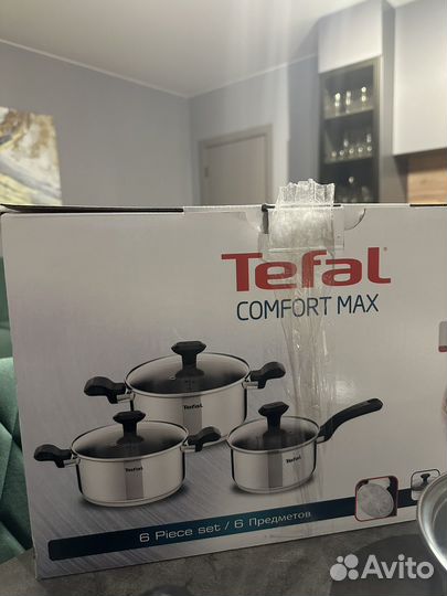 Кастрюли Tefal comfort max