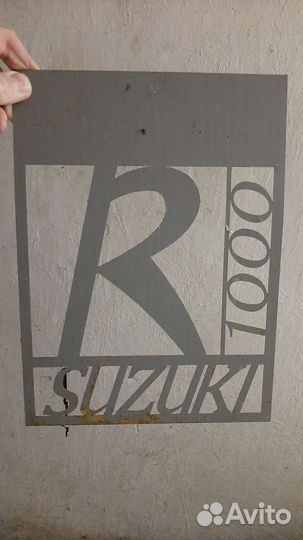 Рамка номера suzuki gsxr 1000