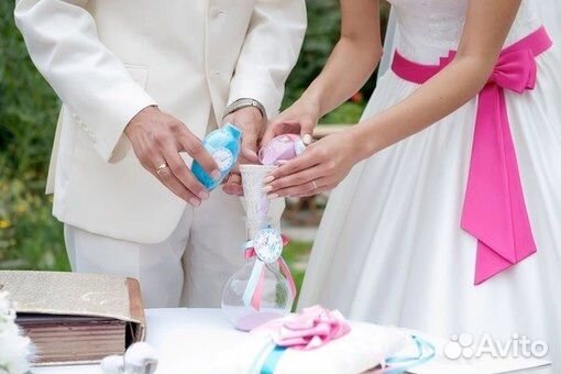 Песочная церемония на свадьбу