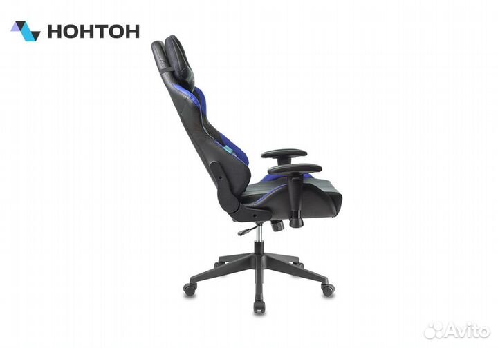 Кресло игровое Zombie Viking 5 Aero черное / синее
