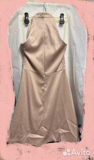 Вечернее платье 40 42 розовое