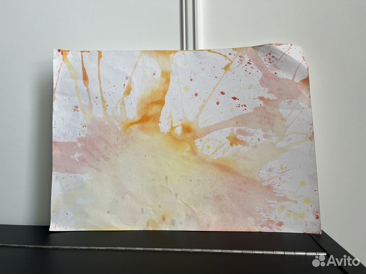 Картина акварель а3 «цитрус» акварель