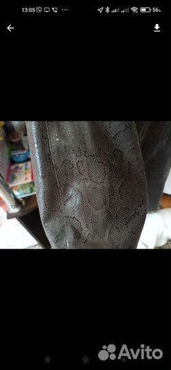 Кожаный плащ женский натуральная кожа