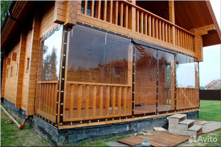 Мягкие окна для дачи