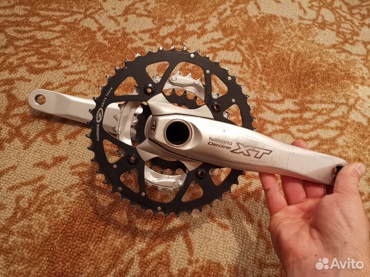 Шатуны shimano deore xt