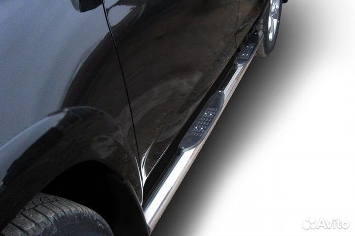 Защита порогов Toyota RAV-4 (2009)