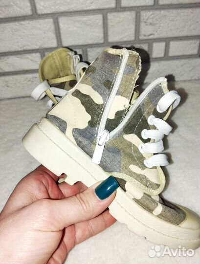 Высокие кеды детские 29