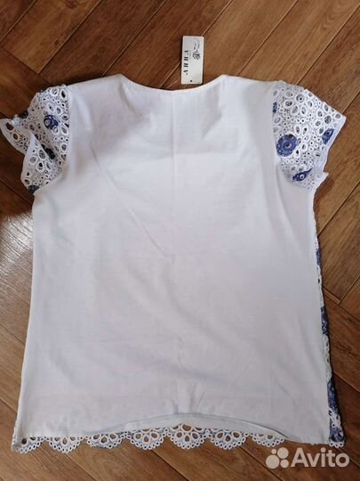 Блуза, джинсовка, джинсы женские